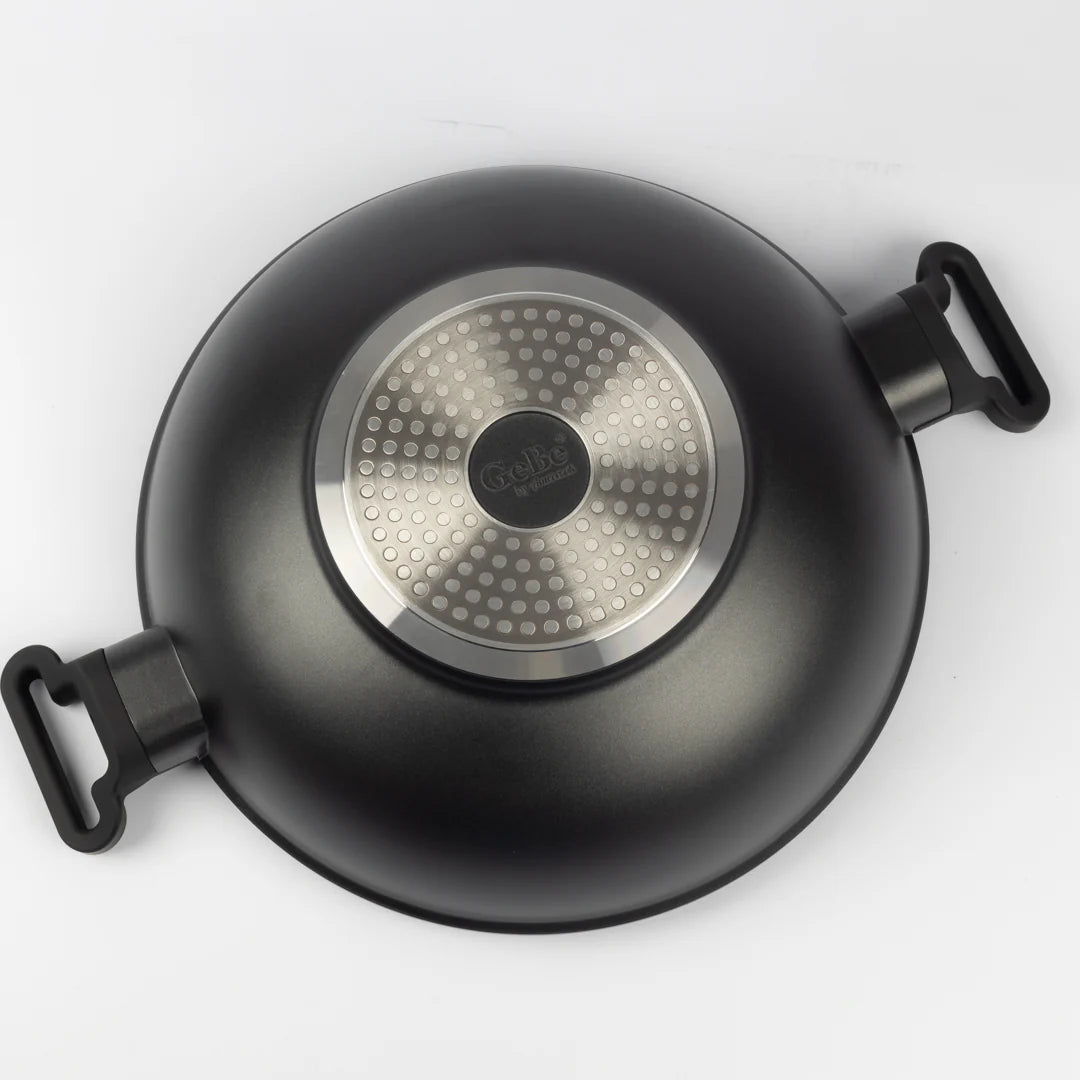 GEBE Die-Casting Wok with Lid