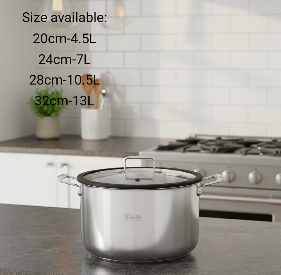 GEBE Stainless Steel Pots