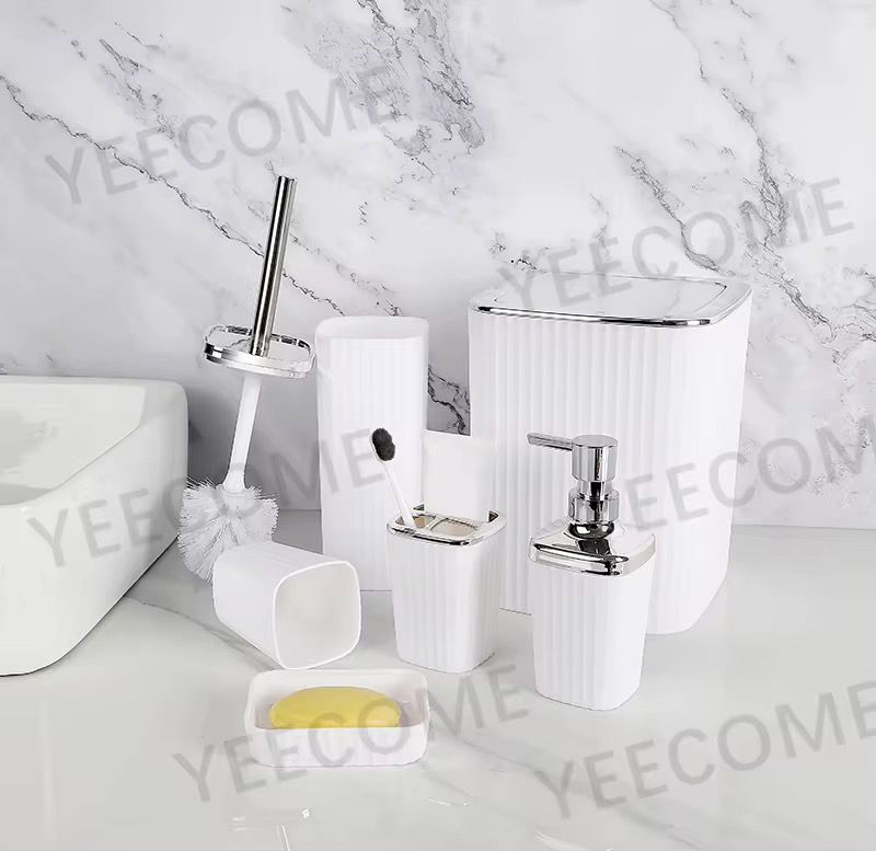 Luxury Decoration Toilet Set 6 Pieces