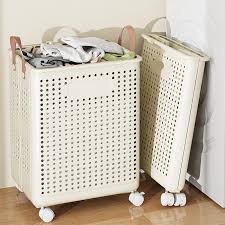 Rolling Collapsible Laundry Hamper