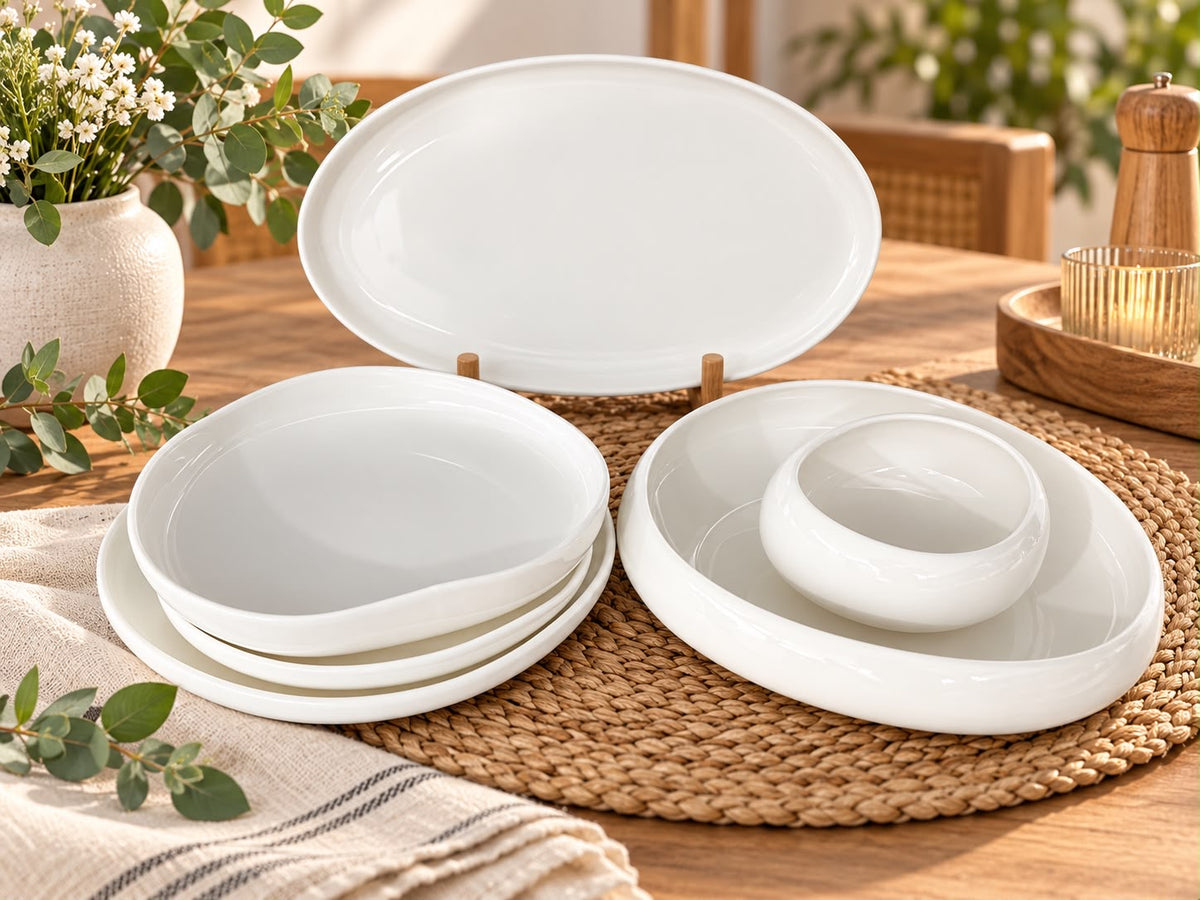Cloud shape Dinner Set 26 Pieces