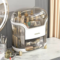 Clear Cosmetic Storage with Lid