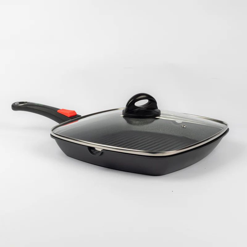 GEBE Die-Casting Venus Square Grill Pan W/L