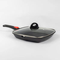 GEBE Die-Casting Venus Square Grill Pan W/L