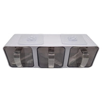 Wall-mounted spice rack organizer 3 pieces