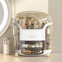 Clear Cosmetic Storage with Lid