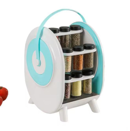 GEBE 16 Jars Rotating Spice Rack