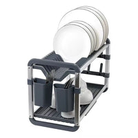 GEBE Plastic and Stainless Steel Dish Rack