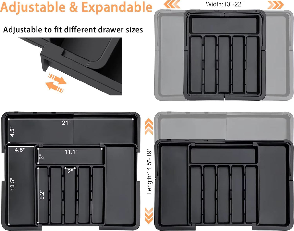 Expandable Cutlery Drawer Organizer