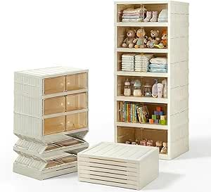 Stackable Clear Plastic Shoe Storage Box