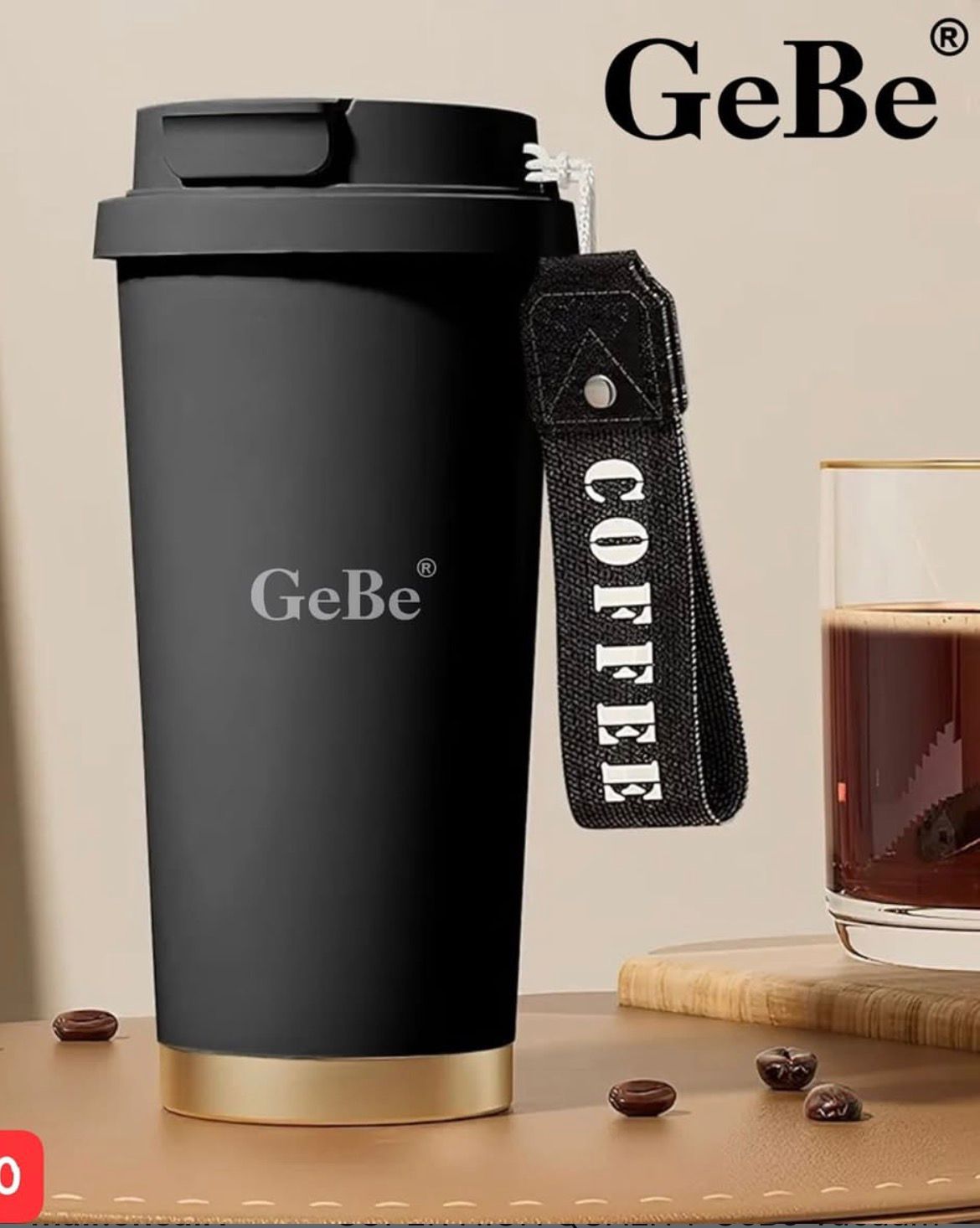 GEBE Stainless Steel Coffee Mug