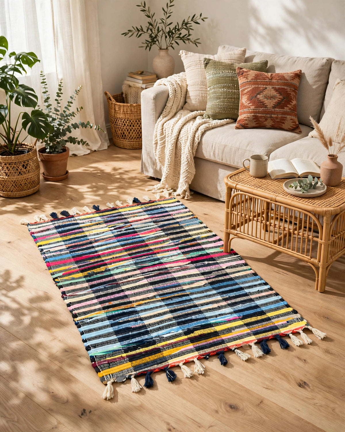 Cotton Chindi Rug