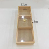 Multi-compartment bamboo Serving Trays