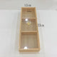 Multi-compartment bamboo Serving Trays