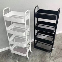 3 & 4 Layers Multipurpose Storage Trolley