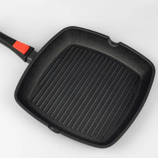 GEBE Die-Casting Venus Square Grill Pan W/L