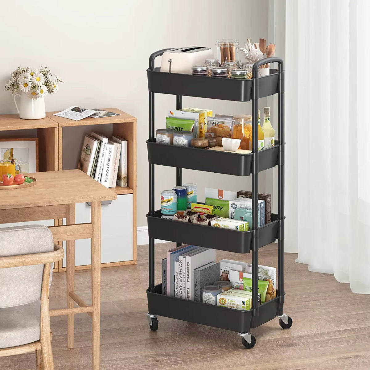 4-Tier Utility Cart