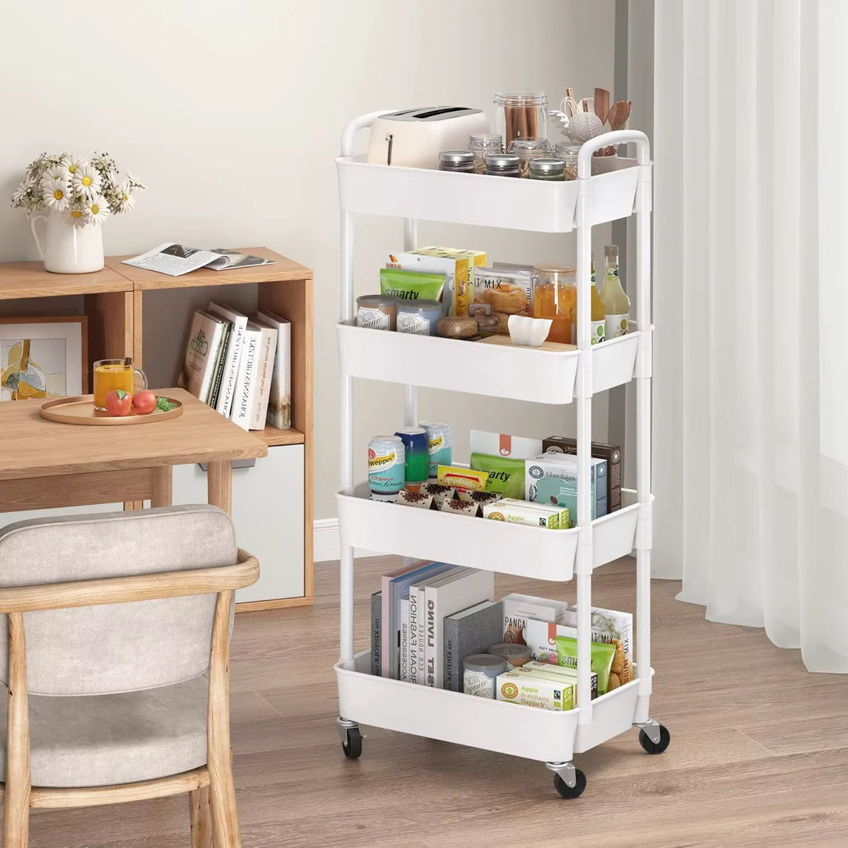 4-Tier Utility Cart