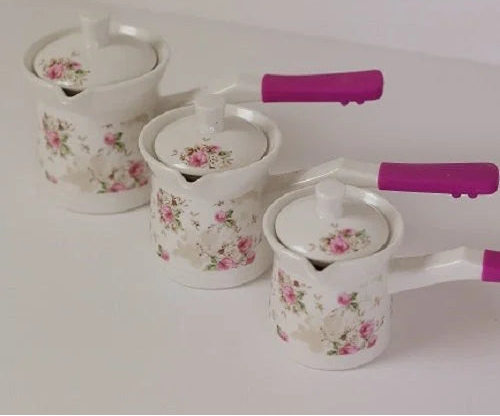 GEBE Glass Coffee Pots Set of 3 pieces