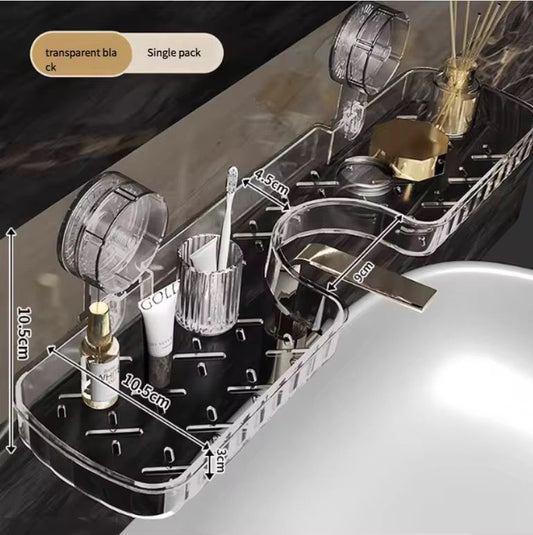 Bathroom Plexi Organizing Shelf