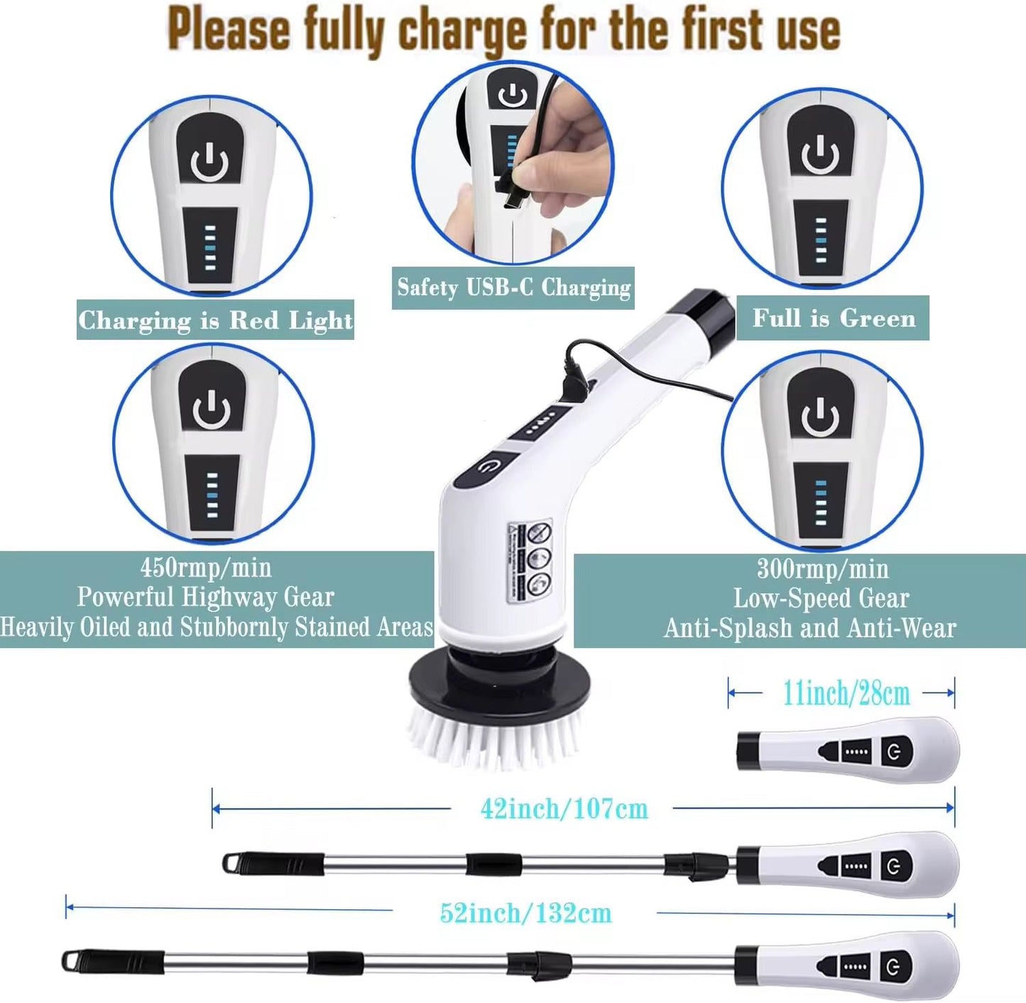 Electric Cleaning Brush