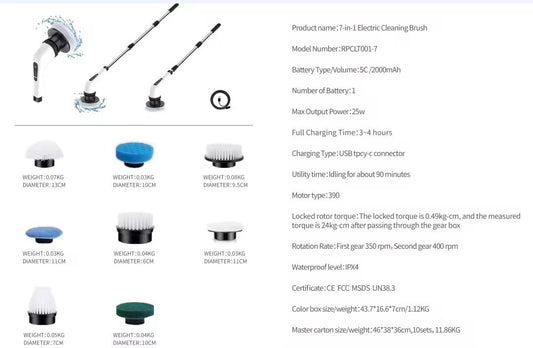 Electric Cleaning Brush