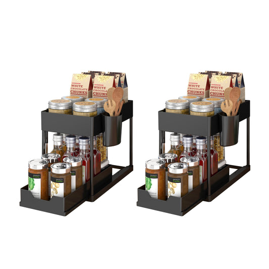 2-Tiered kitchen storage rack