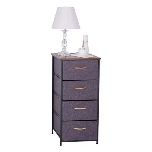 4-Drawer Fabric Storage Tower