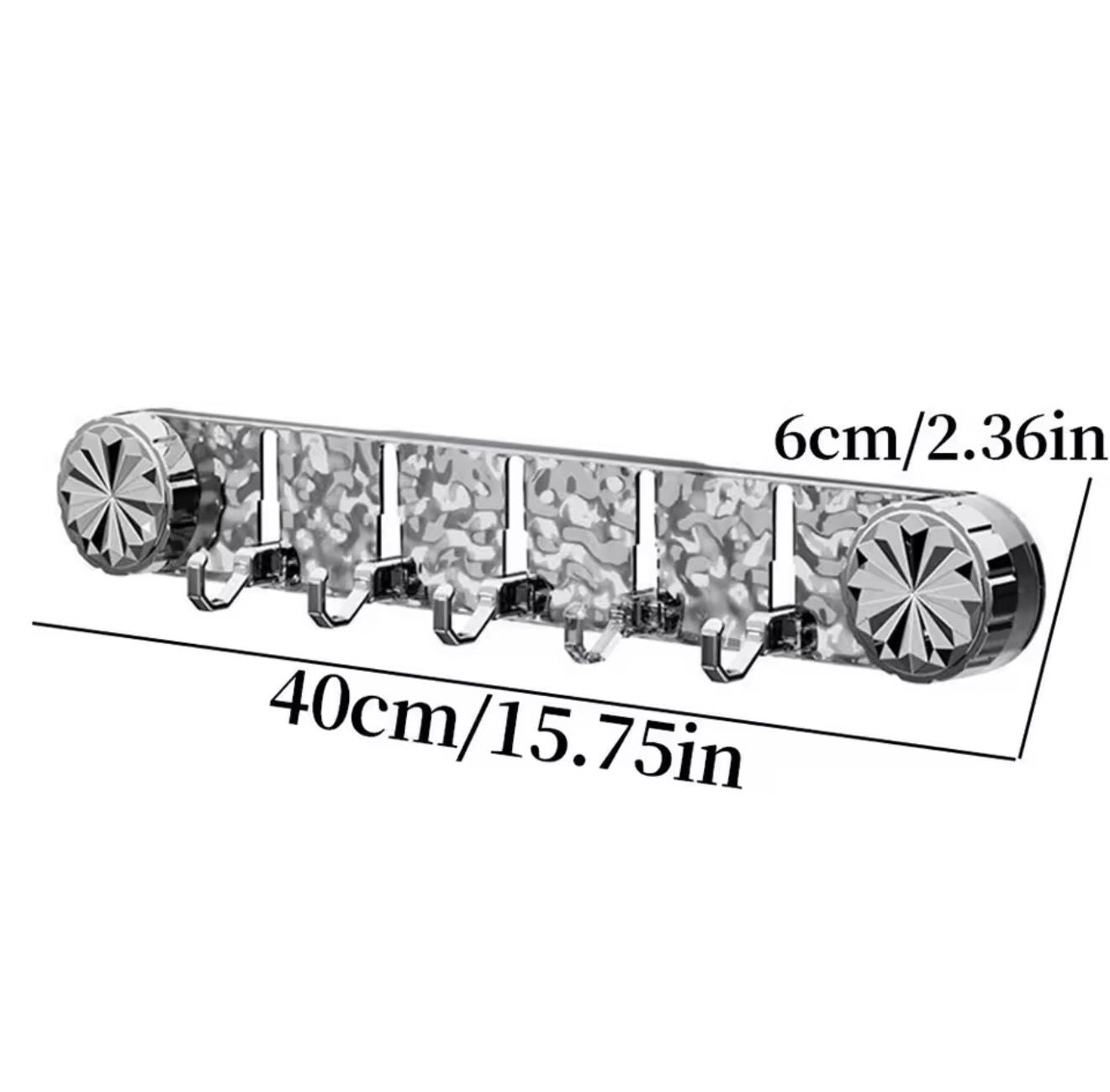 Wall-Mounted Storage Hook Rack