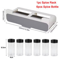 kitchen Under-Shelf Spice Organizer