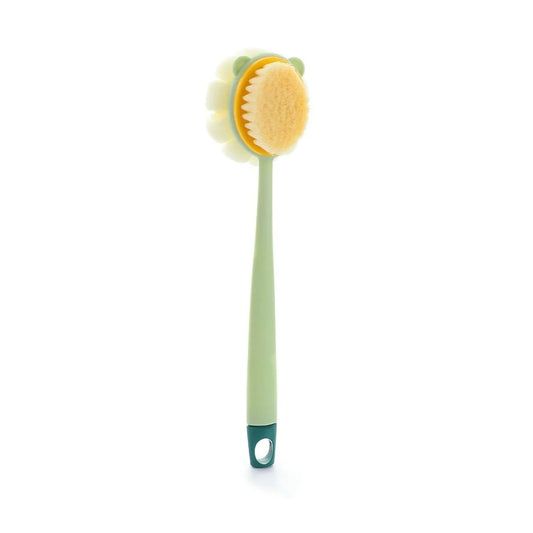 2-in-1 Long-Handle Bath Brush
