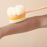 2-in-1 Long-Handle Bath Brush