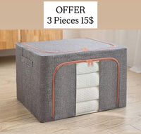 Zippered Storage Box