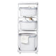 Rolling Laundry Organizer 3-Tiers