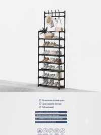 Shoe & Coat Organizer Rack
