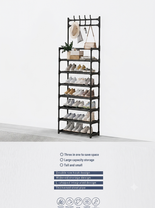 Shoe & Coat Organizer Rack