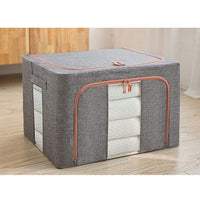 Zippered Clothes Storage Boxes Large ( 100L )