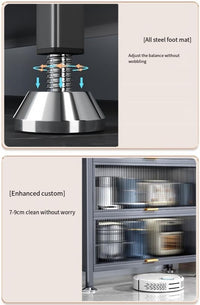 5-Tier Kitchen Storage Cabinet
