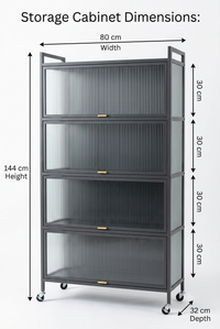 5-Tier Kitchen Storage Cabinet