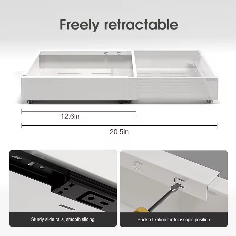 Extendable Pull-Out Cabinet Organizer