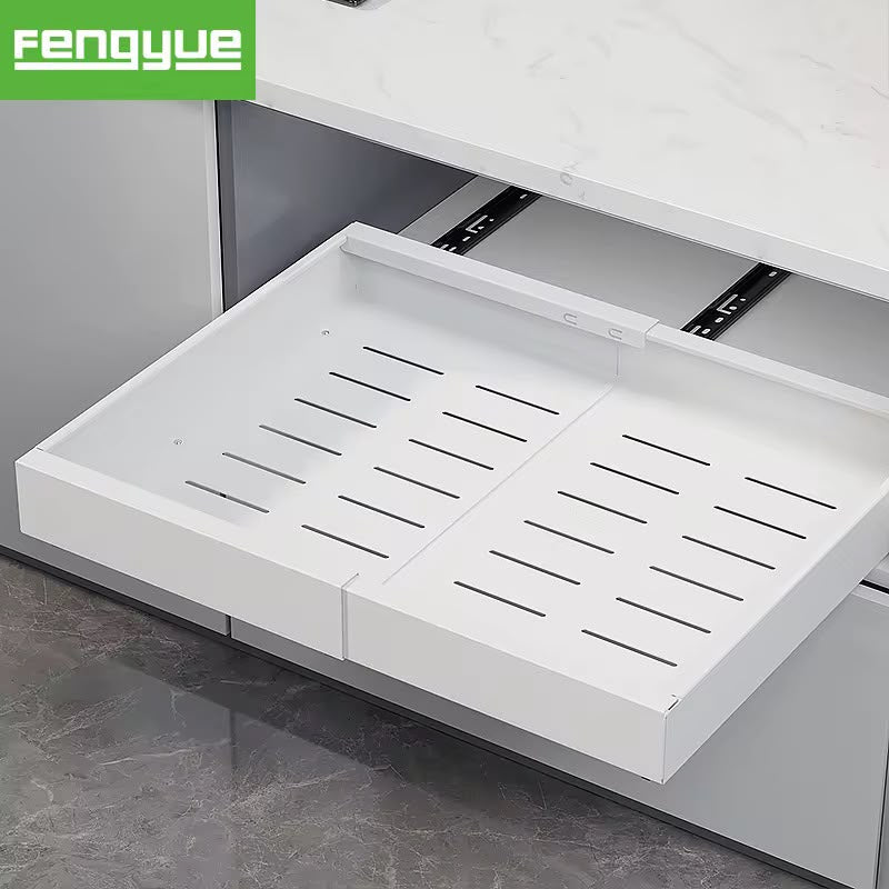 Extendable Pull-Out Cabinet Organizer