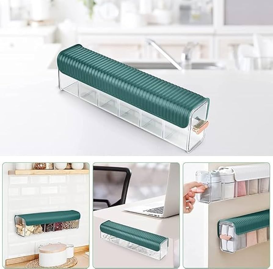 Transparent Multi-Compartment Storage Unit