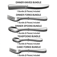 GeBe 32-Piece Stainless Steel Cutlery Set