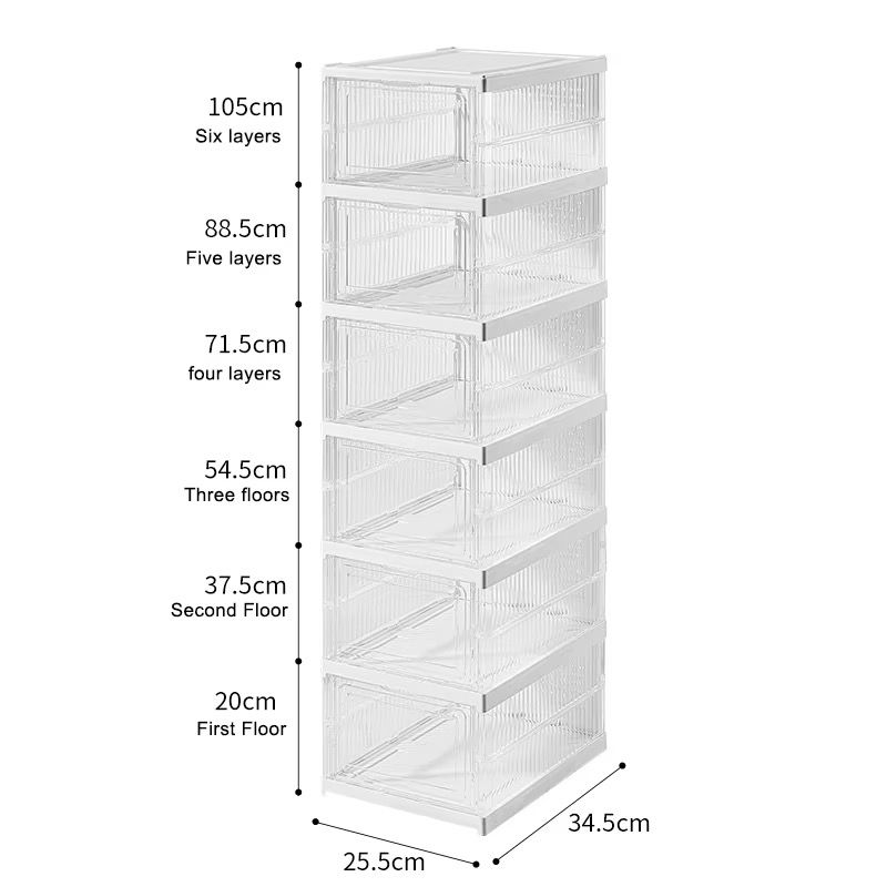 Clear Shoe Storage Organizer