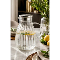 Clear Glass Pitcher