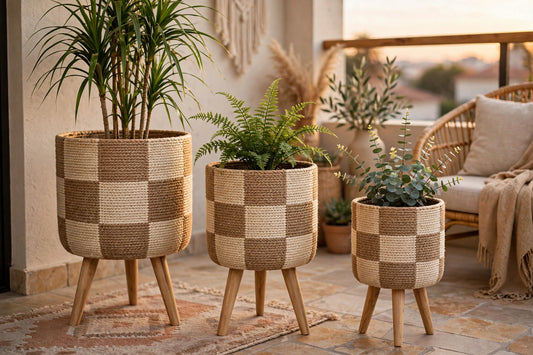 Boho Planter Set - 3 Pieces