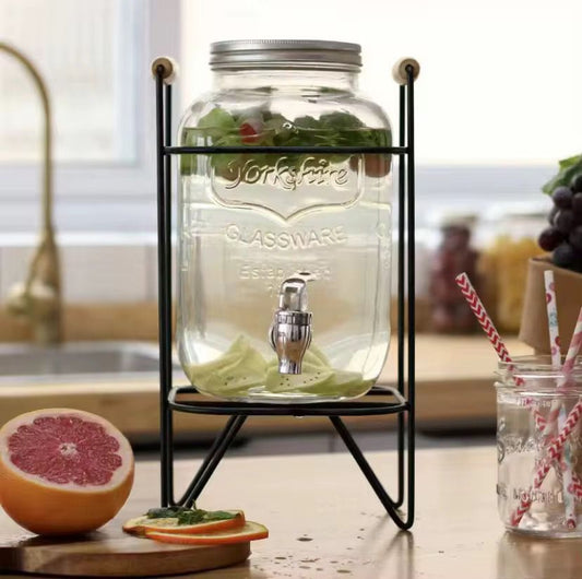 Glass Beverage Dispenser