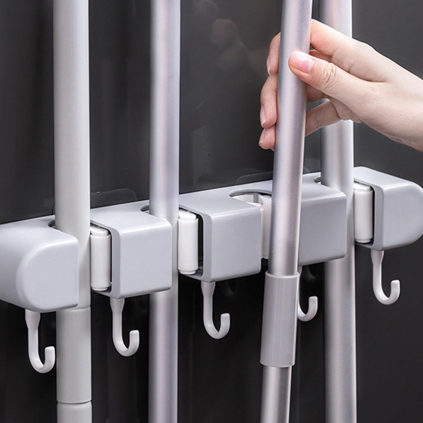 Wall Mounted Mop Holder