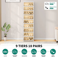 Stackable Clear Plastic Shoe Storage Box